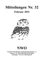 Cover NWO-Mitteilungen