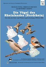 Die Vögel des Rheinlandes (Nordrhein). Ein Atlas der Brut- und Wintervogelverbreitung 1990 bis 2000